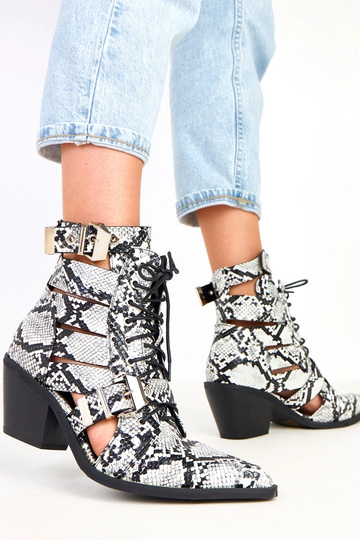 Verica zwart-witte laarzen... 2