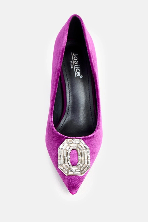 Violette High Heels mit Zirkonia Eleda Violette High Heels mit Zirkonia Eleda