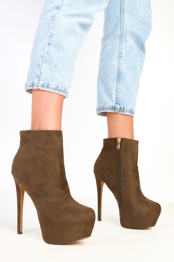 Riley bottines en daim...