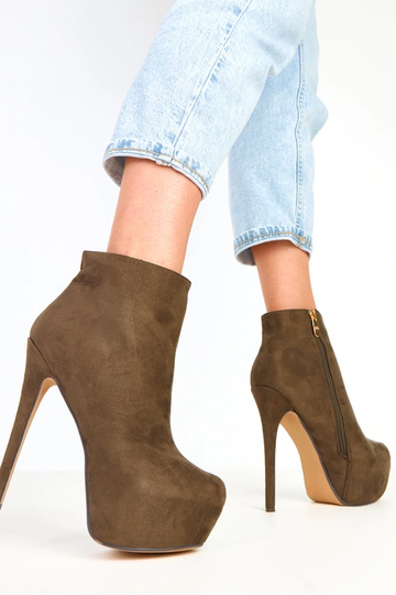 Riley bottines en daim... 2