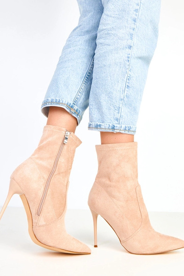 Nanila bottines beiges avec... 2