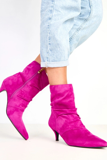 Karen bottines roses sur... 2