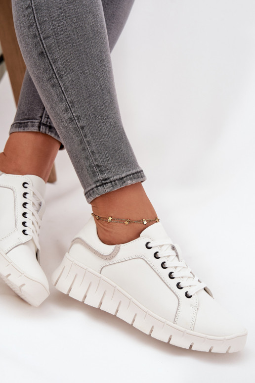 Peau chaussures Féminin Avec une dentelle Vinceza 41493 couleur blanche Peau chaussures Féminin Avec une dentelle Vinceza 41493 couleur blanche