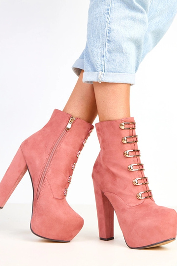 Antall bottines roses sur... 2