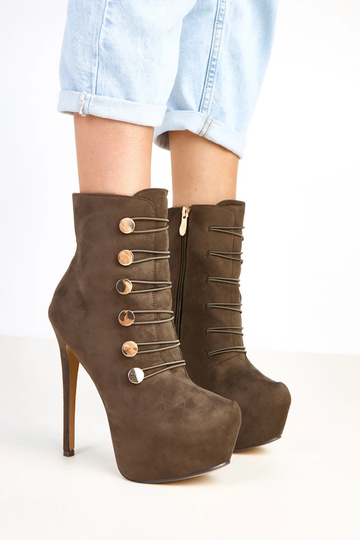 Grüne Stiefeletten auf... 2