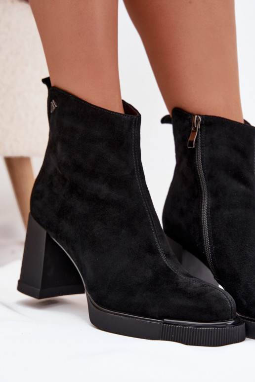 aus INildleder Haut Damenstiefel Vinceza 91142 schZuarze Farbe aus INildleder Haut Damenstiefel Vinceza 91142 schZuarze Farbe