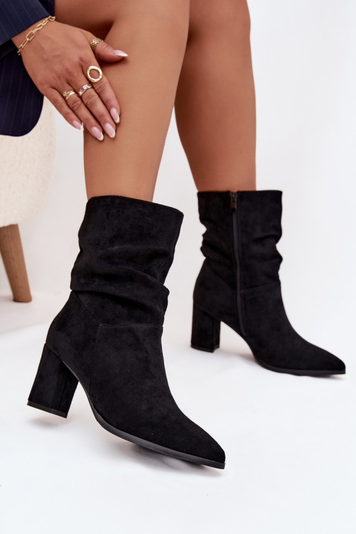 Bottes pour femmes Avec des volants réchauffer couleur noire Amelise Bottes pour femmes Avec des volants réchauffer couleur noire Amelise