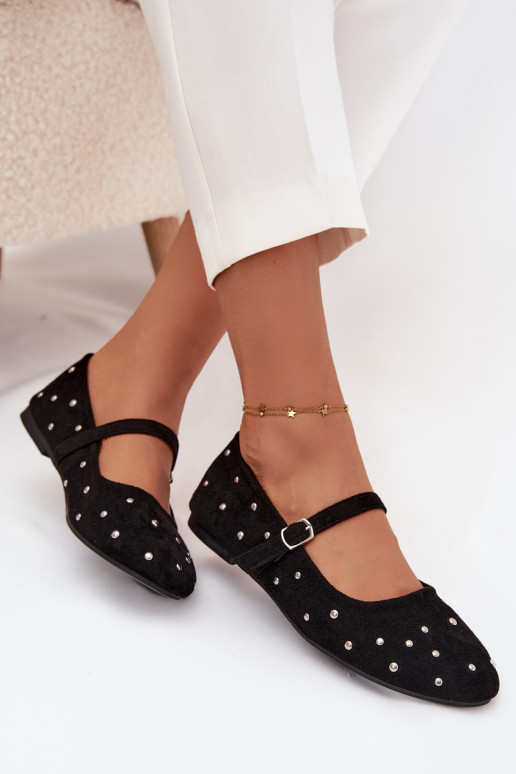 Versierd Ballerinas Dames met riemen zInart Olivisse Versierd Ballerinas Dames met riemen zInart Olivisse