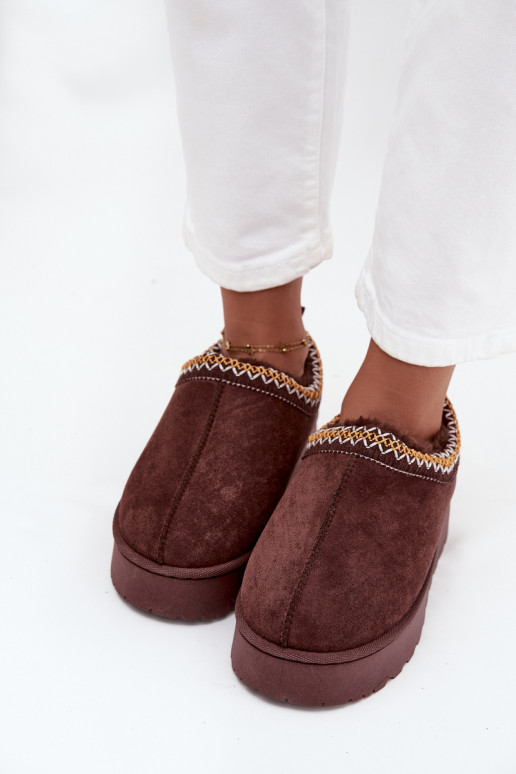 Bottes de neige Bas femmeHaftem avec une plateforme CzekoladoÀe Taliah