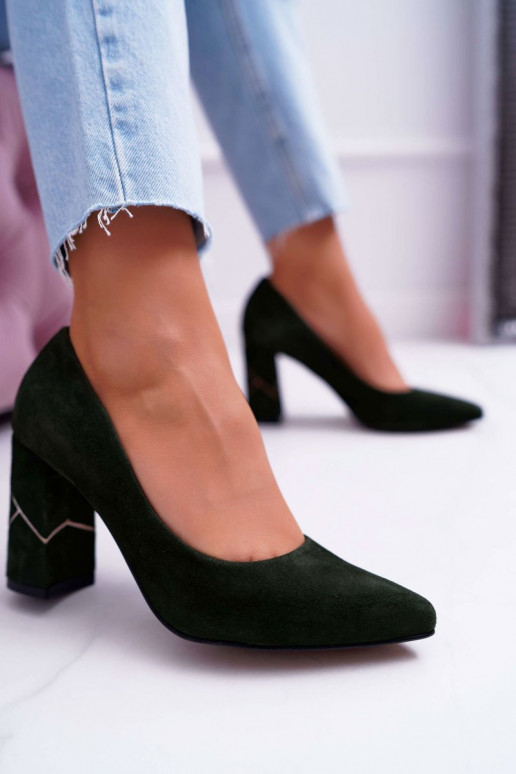 Schuhe Feminin Laura Messi aus INildleder grüne Farbe 2050 Schuhe Feminin Laura Messi aus INildleder grüne Farbe 2050