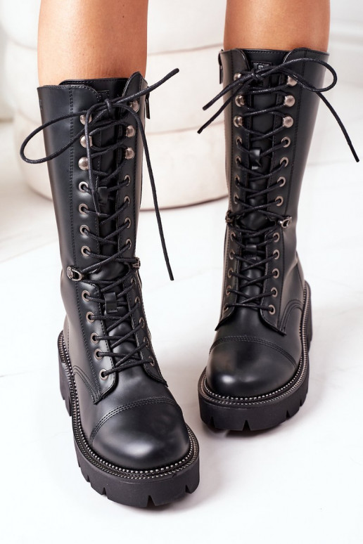 réchauffer bottes chaussures en fleurs de cerisier Big Star II274115 couleur noire réchauffer bottes chaussures en fleurs de cerisier Big Star II274115 couleur noire