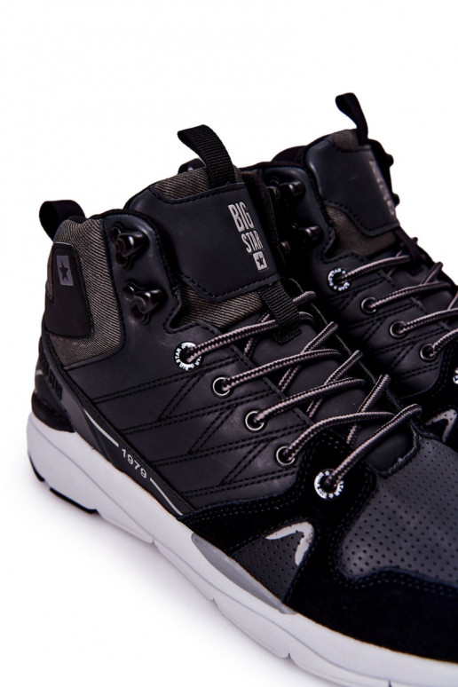 Grand Chaussures pour hommes de style sportif Big Star II174223 couleur noire Grand Chaussures pour hommes de style sportif Big Star II174223 couleur noire