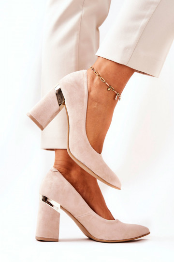 Suede schoenen LeInski 3117 beige