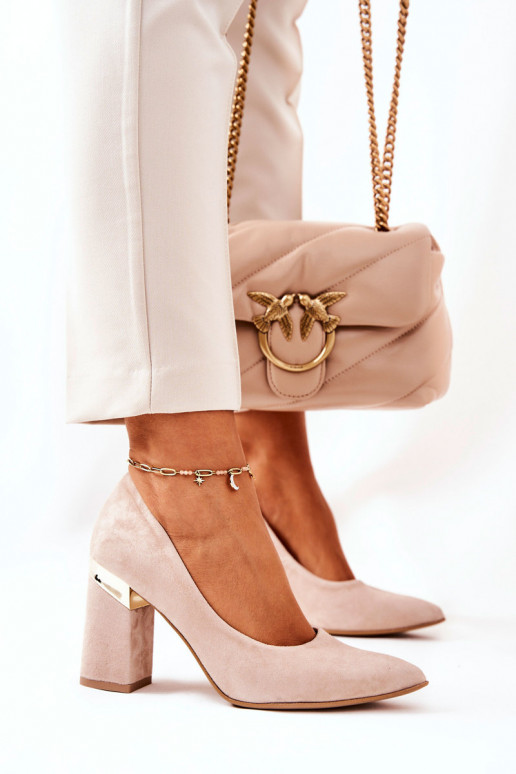 INildlederschuhe LeZuski 3117 Beige INildlederschuhe LeZuski 3117 Beige