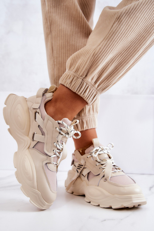 baskets Chaussures modèle baskets GOE JJ2N4082 beige baskets Chaussures modèle baskets GOE JJ2N4082 beige