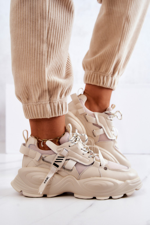 baskets Chaussures modèle baskets GOE JJ2N4082 beige baskets Chaussures modèle baskets GOE JJ2N4082 beige