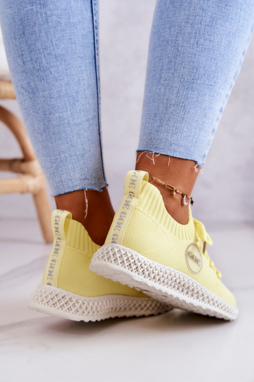 Dames Sportieve stijl schoenen GOE JJ2N4150 geel