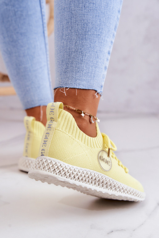 Dames Sportieve stijl schoenen GOE JJ2N4150 geel
