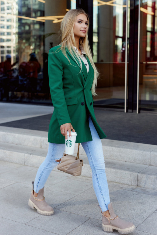 In de mode Suede schoenen Uitknippen beige Lemar Forget Me