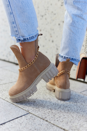 À la mode Chaussures en daim Découper marron Lemar Forget Me 2