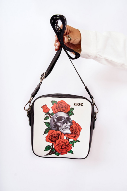 Sac à main en cuir Facteur DANS Imprimer GOE ZNJ012 Noir et-Blanc Sac à main en cuir Facteur DANS Imprimer GOE ZNJ012 Noir et-Blanc