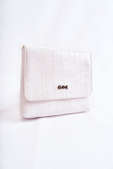 Skórzana Un petit sac à main GOE ZNJ035 Blanc 2