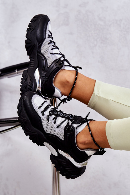 Féminin baskets Memory Foam System Big Star KK274053 Noir et-couleur grise Féminin baskets Memory Foam System Big Star KK274053 Noir et-couleur grise