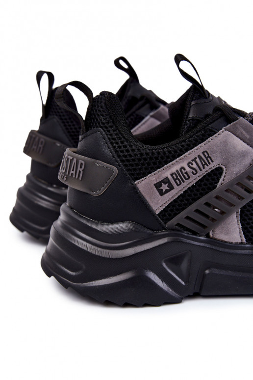 Männlich Sportlicher Stil Schuhe Big Star KK174054 schZuarze Farbe  Männlich Sportlicher Stil Schuhe Big Star KK174054 schZuarze Farbe