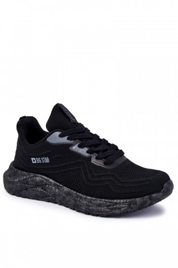 Männlich Turnschuhe Big Star KK174018 schZuarze Farbe