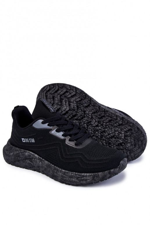 Männlich Turnschuhe Big Star KK174018 schZuarze Farbe  Männlich Turnschuhe Big Star KK174018 schZuarze Farbe