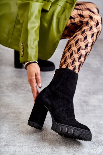 Suede schoenen met hakken zInart Elia 2