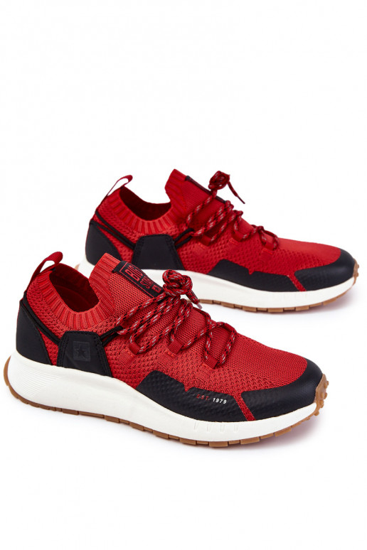 Het heeftnnen sportschoenen Big Star KK174013 rood Het heeftnnen sportschoenen Big Star KK174013 rood