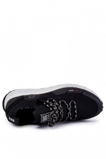 Männlich Turnschuhe Big Star KK174015 schZuarze Farbe 2