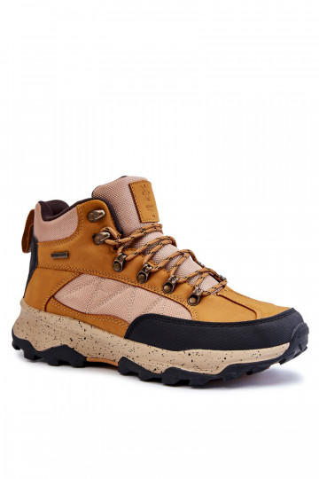 Bottes de randonnée isolées pour hommes Cross Jeans KK1R4020C couleur brune