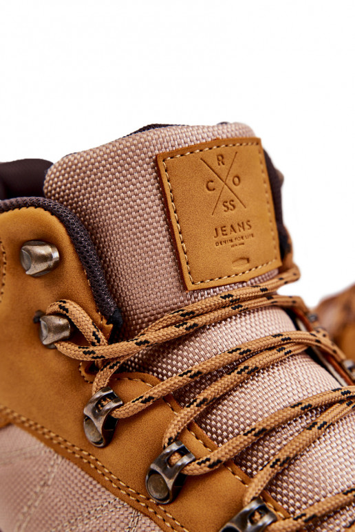 Mâle bottes de randonnée réchauffer Cross Jeans KK1R4020C marron Mâle bottes de randonnée réchauffer Cross Jeans KK1R4020C marron