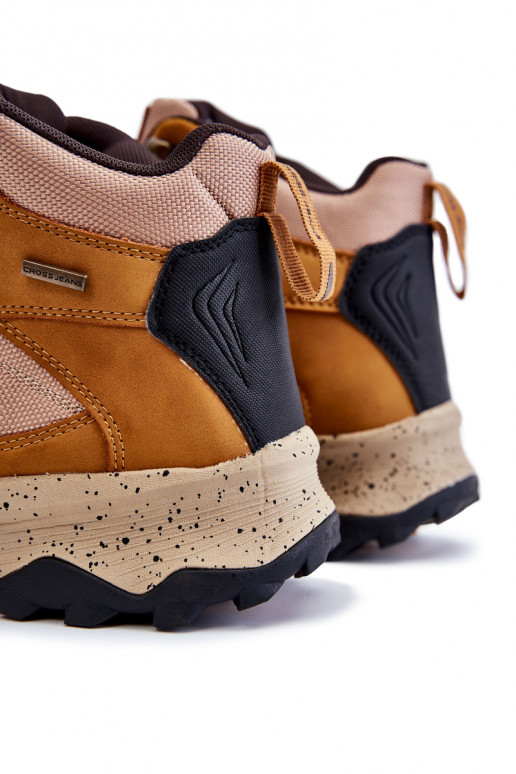 Het heeftnnen Inandelschoenen opInarmen Cross Jeans KK1R4020C bruine kleur Het heeftnnen Inandelschoenen opInarmen Cross Jeans KK1R4020C bruine kleur