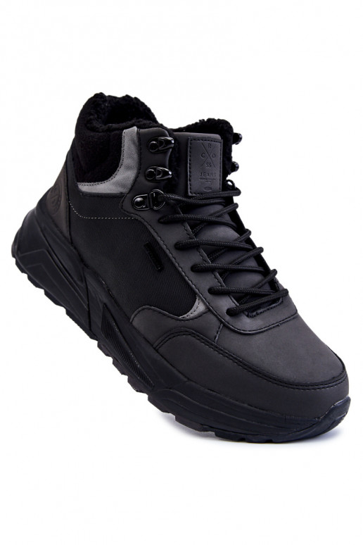 Männlich Beheizte INanderschuhe Cross Jeans KK1R4031C schZuarze Farbe Männlich Beheizte INanderschuhe Cross Jeans KK1R4031C schZuarze Farbe