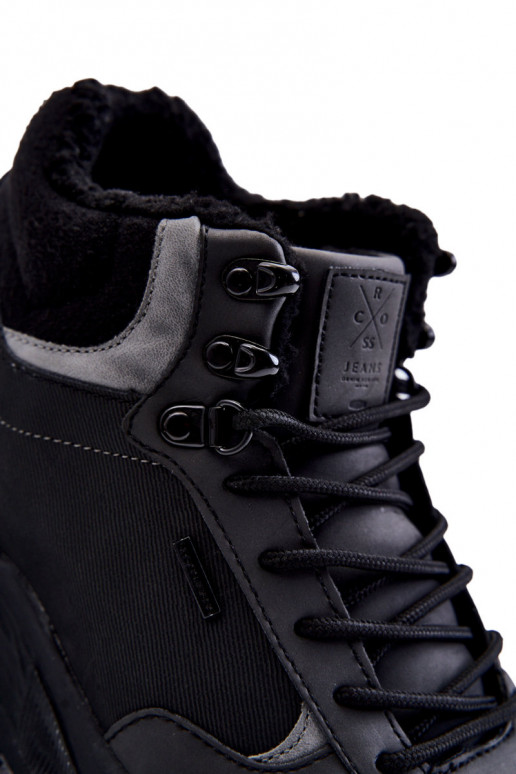 Het heeftnnen VerInarmde Inandelschoenen Cross Jeans KK1R4031C zInart Het heeftnnen VerInarmde Inandelschoenen Cross Jeans KK1R4031C zInart