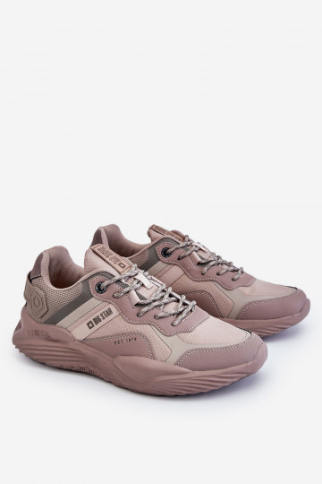 Het heeftnnen Eenvoudig Sneakers model schoenen Memory Foam System Big Star LL174151 beige