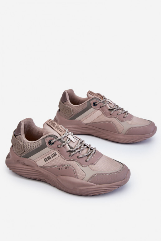 Het heeftnnen Eenvoudig Sneakers model schoenen Memory Foam System Big Star LL174151 beige Het heeftnnen Eenvoudig Sneakers model schoenen Memory Foam System Big Star LL174151 beige