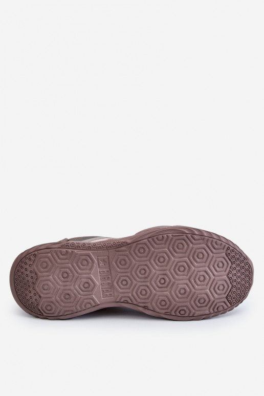 Mâle  Chaussures modèle baskets Memory Foam System Big Star LL174151 beige Mâle  Chaussures modèle baskets Memory Foam System Big Star LL174151 beige