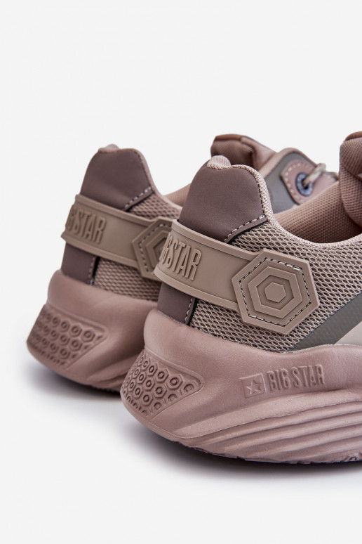 Mâle  Chaussures modèle baskets Memory Foam System Big Star LL174151 beige Mâle  Chaussures modèle baskets Memory Foam System Big Star LL174151 beige