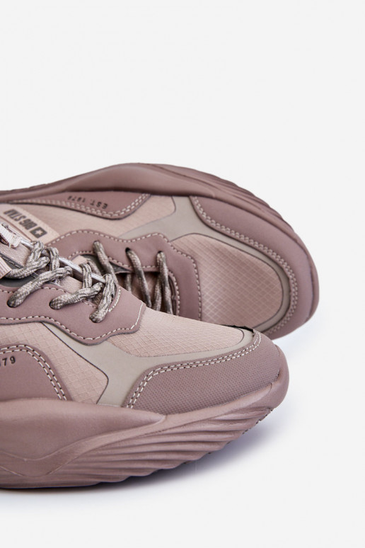 Mâle  Chaussures modèle baskets Memory Foam System Big Star LL174151 beige Mâle  Chaussures modèle baskets Memory Foam System Big Star LL174151 beige