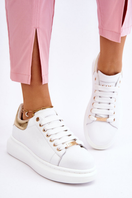 Dames sportschoenen GOE LL2N4011 INit-gouden kleur Dames sportschoenen GOE LL2N4011 INit-gouden kleur