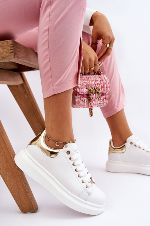 Féminin baskets GOE LL2N4011 Blanc-couleur dorée Féminin baskets GOE LL2N4011 Blanc-couleur dorée