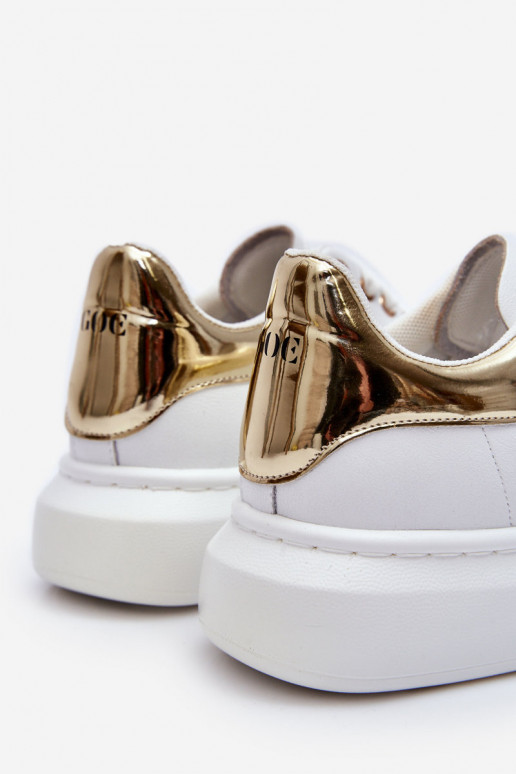 Féminin baskets GOE LL2N4011 Blanc-couleur dorée Féminin baskets GOE LL2N4011 Blanc-couleur dorée