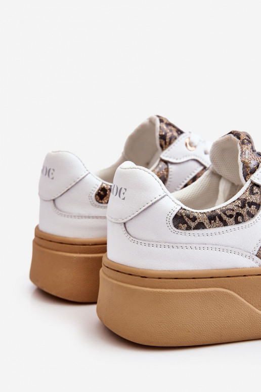 Dames Comfortabele sneakers GOE LL2N4052 INit-beige Dames Comfortabele sneakers GOE LL2N4052 INit-beige