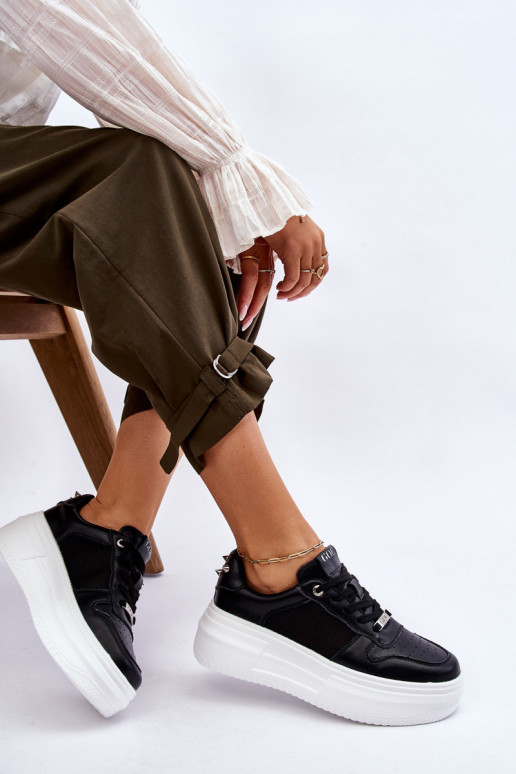 Féminin Modèle classique baskets GOE LL2N4061 couleur noire Féminin Modèle classique baskets GOE LL2N4061 couleur noire