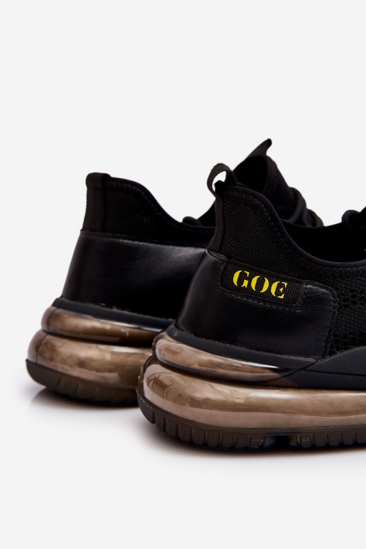 Ein überzeugendes Stilvollll Männlich Turnschuhe GOE LL1N4024 schZuarze Farbe Ein überzeugendes Stilvollll Männlich Turnschuhe GOE LL1N4024 schZuarze Farbe