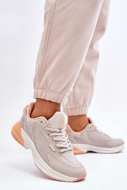 Bequeme Turnschuhe Memory Foam System Big Star LL274336 Beige Bequeme Turnschuhe Memory Foam System Big Star LL274336 Beige